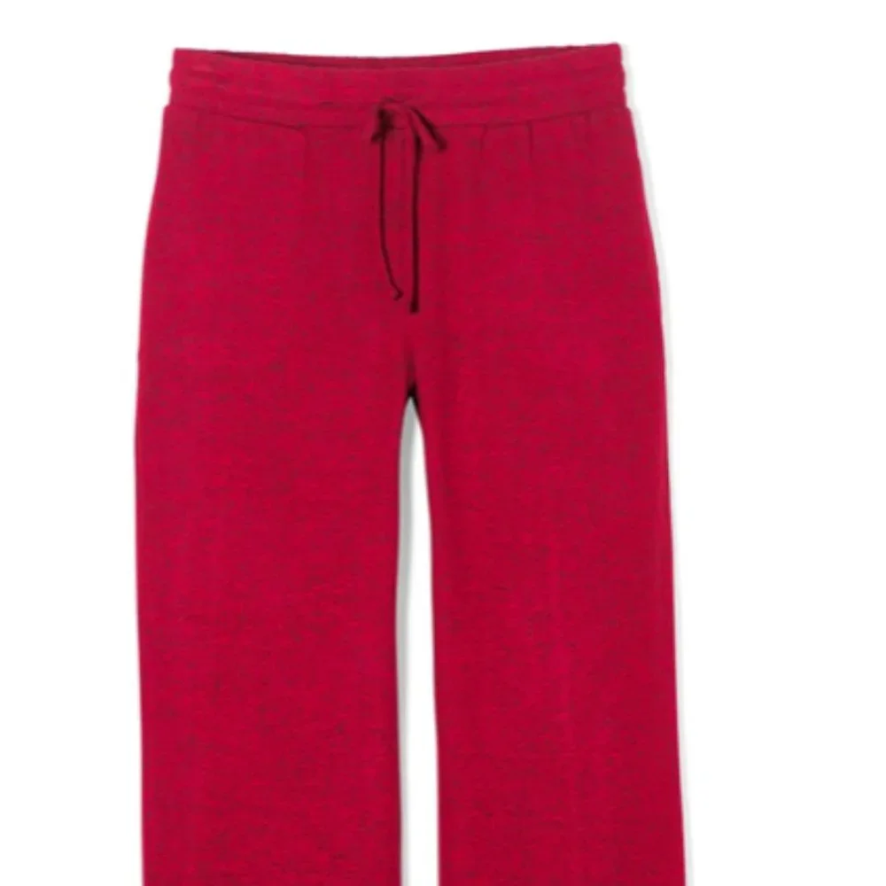 NWT Soma Brushed Cozy Pajama Lounge Set Red - Picture 8 of 9
